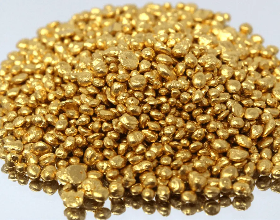 Selected gold materials